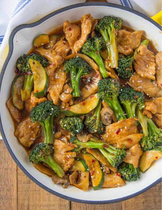 Menu for a delivery Tuesday May 22nd