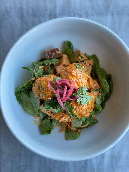 Menu for a delivery Tuesday February 2nd