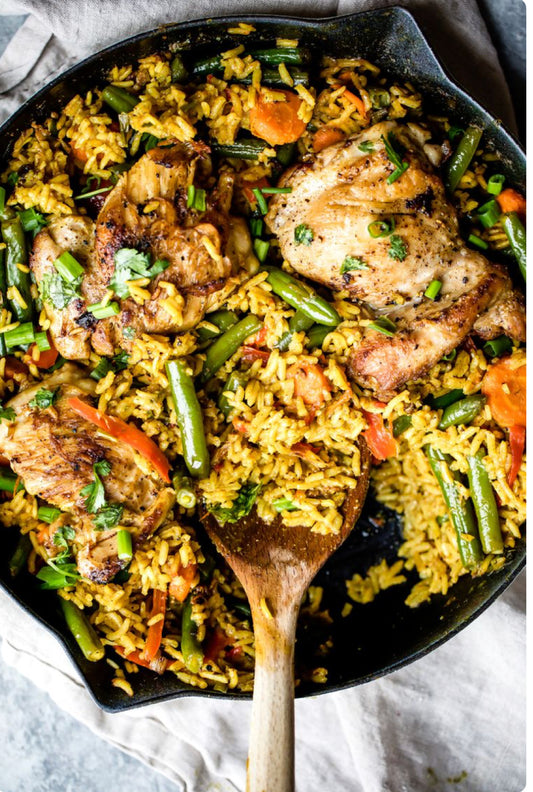 Menu for a delivery Tuesday May 1st