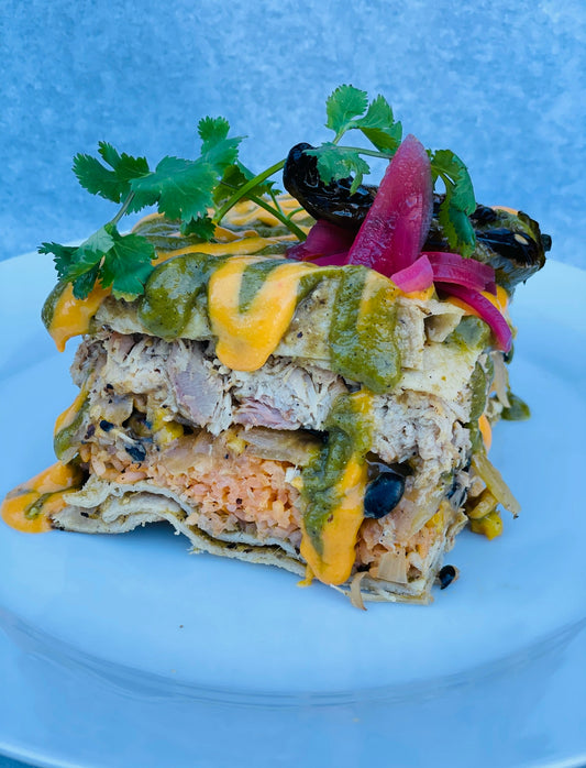 Menu for a delivery Tuesday  October 12th