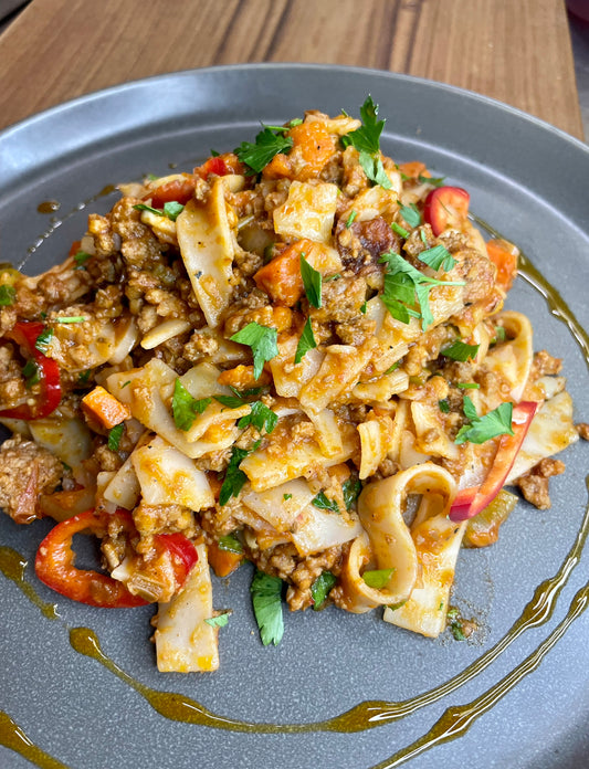 Menu for a delivery Tuesday February 2nd