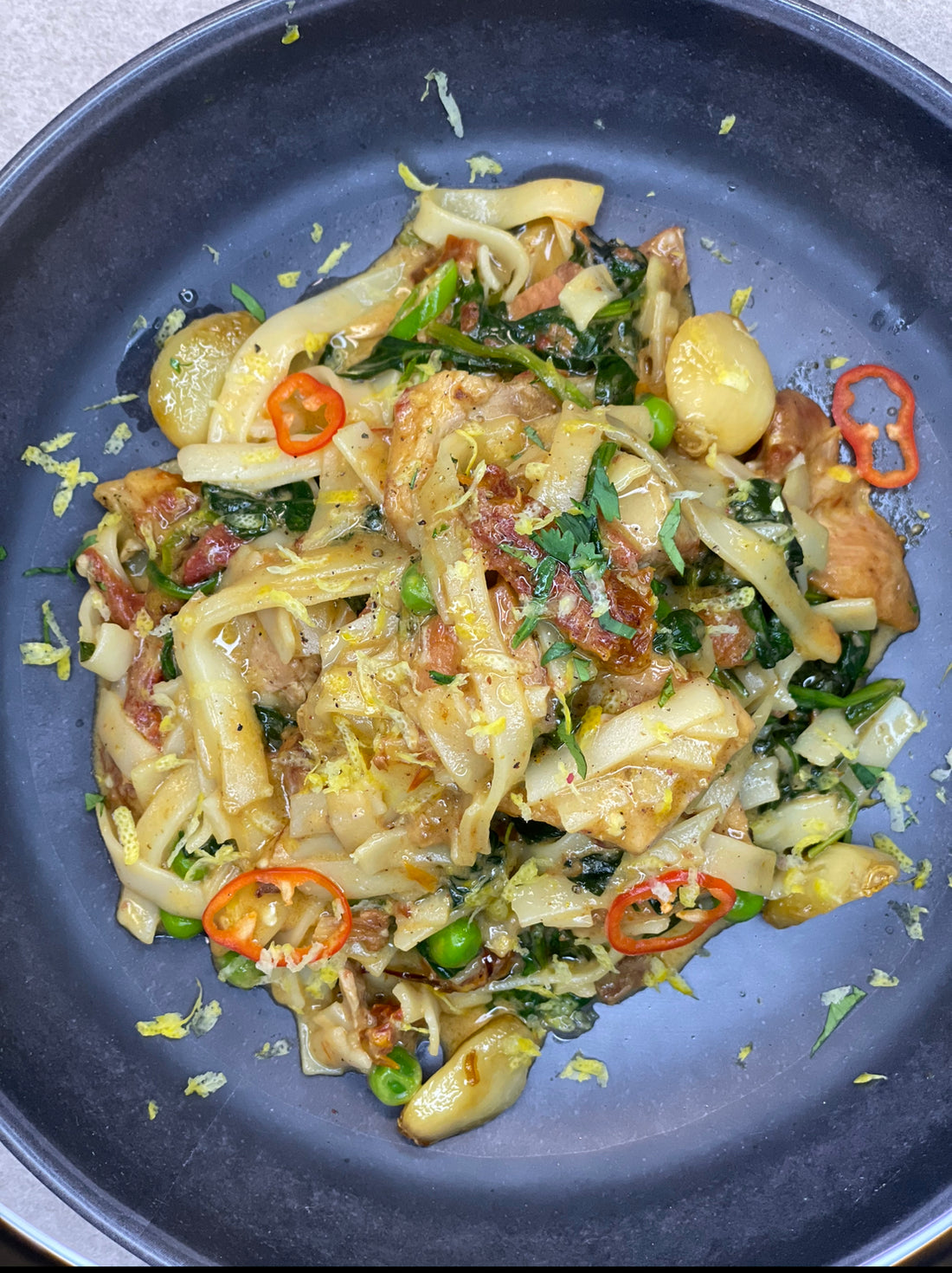 Menu for a delivery Tuesday June 22nd