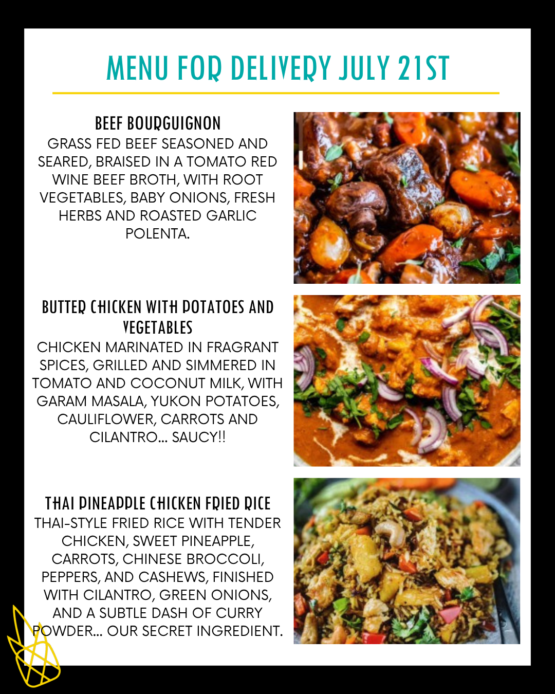 Healthy Meal Delivery in San Luis Obispo | Clean Machine Kitchen