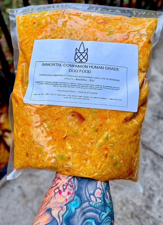 Immortal Pups Dog Food by CMK